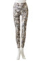 Julier(ジュリエ)｜シフォンフラワープリントレギンス/ブラウン の通販｜ELLESHOP・(エル・ショップ)