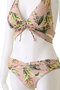Reir(水着)(レイール(ﾐｽﾞｷﾞ))｜Tropica Leafナチュラルアップ/ピンク の通販｜ELLESHOP・(エル・ショップ)