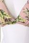 Reir(水着)(レイール(ﾐｽﾞｷﾞ))｜Tropica Leafナチュラルアップ/ピンク の通販｜ELLESHOP・(エル・ショップ)