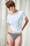 Reir(水着)(レイール(ﾐｽﾞｷﾞ))｜【Reir Beach】ML Borderショーツ/ブラック の通販｜ELLESHOP・(エル・ショップ)