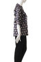 SZ Blockprints(エスゼット ブロックプリント)｜HARTLEY TOP SMALL PAISLEY ハーフスリーブ フリルシャツ/ネイビー の通販｜ELLESHOP・(エル・ショップ)