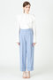allureville(アルアバイル)｜オックスワイドバレルパンツ/サックス の通販｜ELLESHOP・(エル・ショップ)