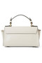 ANAYI(アナイ)｜I ガラスレザーハンドBAG/アイボリー の通販｜ELLESHOP・(エル・ショップ)