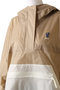 POLO RALPH LAUREN(ポロ ラルフ ローレン)｜透湿撥水カラーブロックポンチョ/ベージュ の通販｜ELLESHOP・(エル・ショップ)