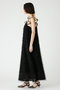 allureville(アルアバイル)｜【予約販売】【LOULOU WILLOUGHBY】アーガイルカットジャガードワンピース/ブラック の通販｜ELLESHOP・(エル・ショップ)