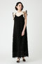 allureville(アルアバイル)｜【予約販売】【LOULOU WILLOUGHBY】アーガイルカットジャガードワンピース/ブラック の通販｜ELLESHOP・(エル・ショップ)