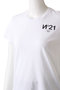 N°21(ヌメロ ヴェントゥーノ)｜ロゴTシャツ/ホワイト の通販｜ELLESHOP・(エル・ショップ)