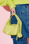 MAISON SPECIAL(メゾンスペシャル)｜メタルハンドルバッグ/LIME(ライム) の通販｜ELLESHOP・(エル・ショップ)