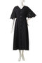 allureville(アルアバイル)｜ポプリンレーススリーブワンピース/ホワイト の通販｜ELLESHOP・(エル・ショップ)
