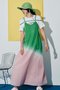 MAISON SPECIAL(メゾンスペシャル)｜グラデーションダイキャミワンピース/GRN(グリーン) の通販｜ELLESHOP・(エル・ショップ)