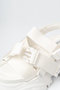 STEVE MADDEN(スティーブ・マデン)｜VOLTZ　ボリュームソールベルトサンダル/ホワイト の通販｜ELLESHOP・(エル・ショップ)
