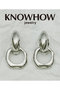 KNOWHOW(ノウハウ)｜Ring イヤリング/シルバー の通販｜ELLESHOP・(エル・ショップ)