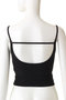 CLANE(クラネ)｜BACK STRAIGHT LINE BRA TOPS Tシャツ/カットソー/ブラック の通販｜ELLESHOP・(エル・ショップ)