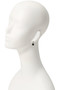 PLOW(プラウ)｜SUNNY C ONYX ピアス/シルバー の通販｜ELLESHOP・(エル・ショップ)