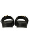 J&M DAVIDSON(ジェイ アンド エム デヴィッドソン)｜CROSSOVER SANDAL/ブラック の通販｜ELLESHOP・(エル・ショップ)