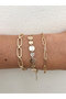 by 164 PARIS(バイ サン・スワサント・キャトル パリ)｜3 ILESブレスレット/ゴールド の通販｜ELLESHOP・(エル・ショップ)