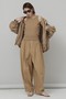 Curensology(カレンソロジー)｜【予約販売】コットンリネンドロストパンツ/ベージュ の通販｜ELLESHOP・(エル・ショップ)