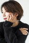 PLUS VENDOME(プラス ヴァンドーム)｜【受注生産】【ELLE SHOP限定】FINELINETATOO モアッサナイト イヤーカフ（左片耳用）/ゴールド の通販｜ELLESHOP・(エル・ショップ)