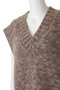 Maison Margiela(メゾン マルジェラ)｜アルパカニット ベスト/グレー の通販｜ELLESHOP・(エル・ショップ)