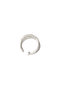 KAORU(カオル)｜EAR CUFF HELIX 2連シルバーイヤーカフ/シルバー の通販｜ELLESHOP・(エル・ショップ)