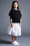 AMICA・kids(アミカキッズ)｜【Baby＆Kids】クローバークチュールドレス/ホワイト(6Y-11Y) の通販｜ELLESHOP・(エル・ショップ)