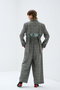 LANVIN en Bleu(ランバン オン ブルー)｜オープンバックテーラードジャケット/グレー の通販｜ELLESHOP・(エル・ショップ)