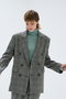 LANVIN en Bleu(ランバン オン ブルー)｜オープンバックテーラードジャケット/グレー の通販｜ELLESHOP・(エル・ショップ)
