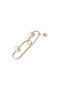 NATURALI JEWELRY(ナチュラリ ジュエリ)｜Flowオーバルリンクピアス/パール の通販｜ELLESHOP・(エル・ショップ)