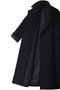 allureville(アルアバイル)｜スプリットラグランロングコート/ブルー の通販｜ELLESHOP・(エル・ショップ)
