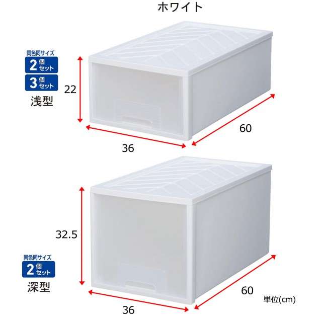 奥行ロングクローゼット用ケースセット【奥行６０ｃｍ】｜通販のベルメゾンネット