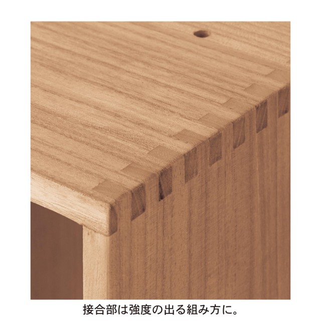 桐の連結できるオープンラック用ボックス(BELLE MAISON DAYS)｜通販のベルメゾンネット