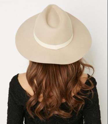 Ｓｐｒｉｎｇフェルト中折れHAT