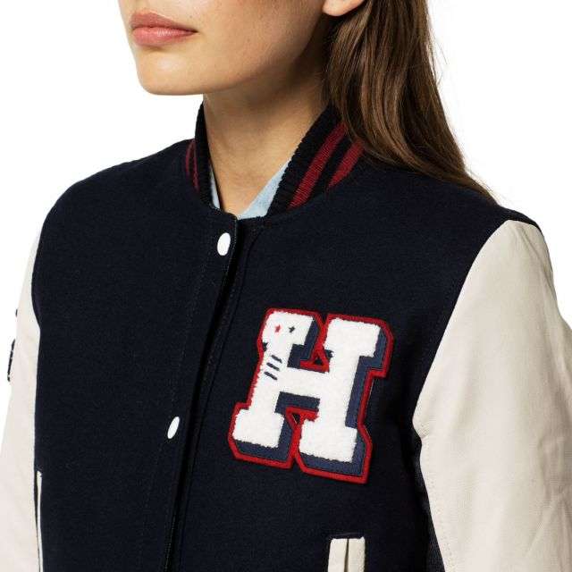 30TH TOMMY VARSITY JACKET WOMENS