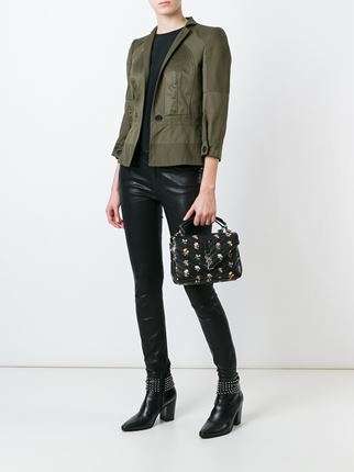 Saint Laurent Collège モノグラムトートバッグ M