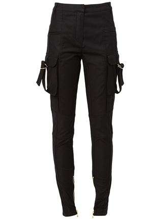 Balmain ストラップディテール スキニーパンツ