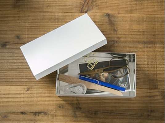 MOHEIM/TIN BOX S ネイビー　- 雑貨・小物収納 - 通販カタログ - スタイルストア
