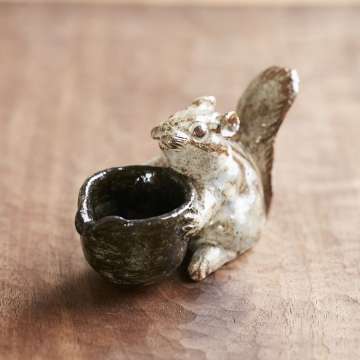 小杉窯/「どーぞ」のリス ミルクピッチャー　- キッチン・食器 - 通販カタログ - スタイルストア