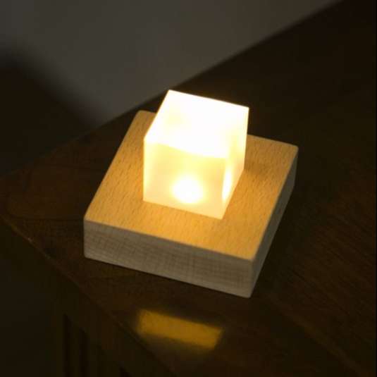 Light Base 丸 ウォールナット 5000K - スタイルストア