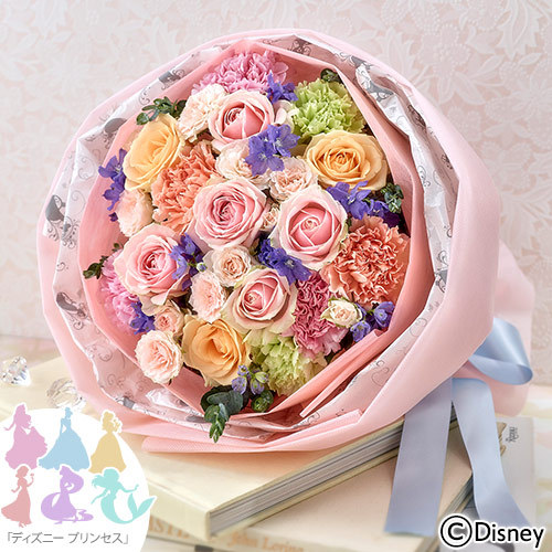 ディズニー プリンセスブーケ「ディズニー ドリーム プリンセス」 ｜花・花束を贈るフラワーギフト通販の【日比谷花壇】