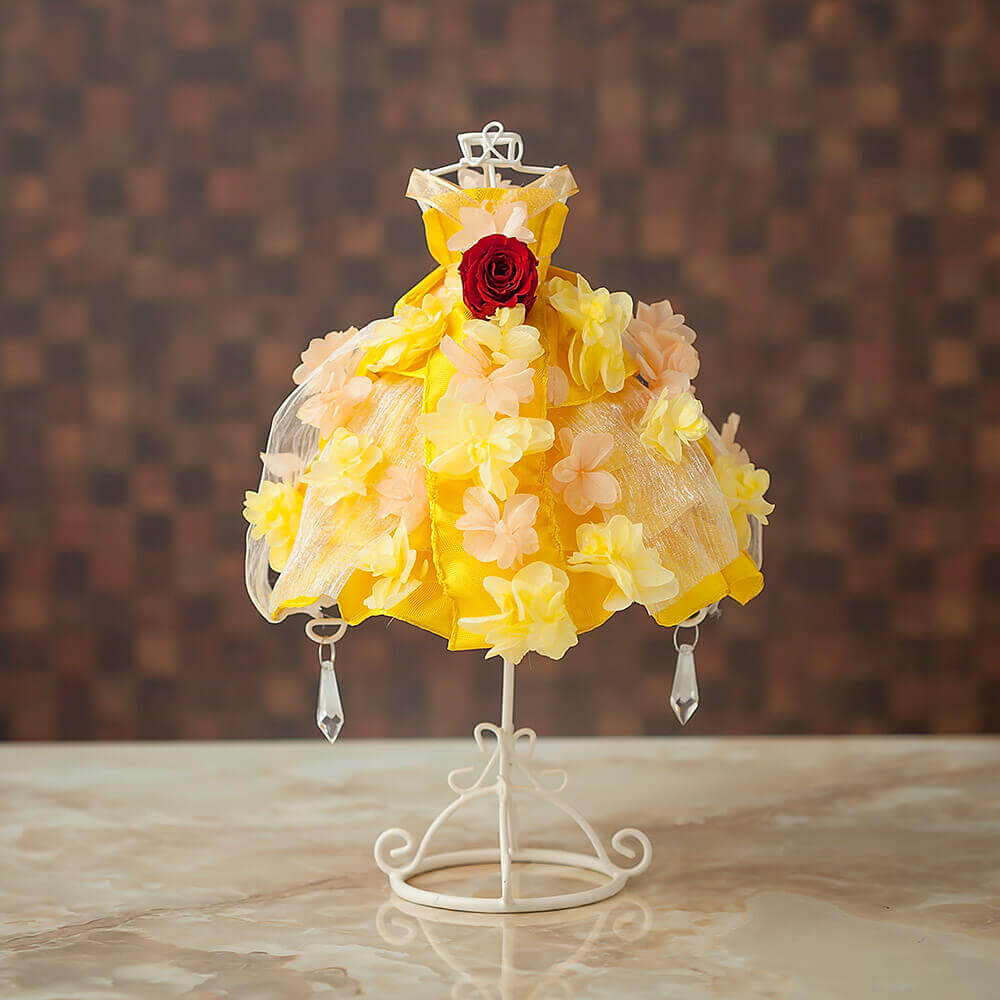【イイハナ】ディズニー　プリザーブドフラワー「プリンセス・ベル」│花・フラワーギフト販売・通販