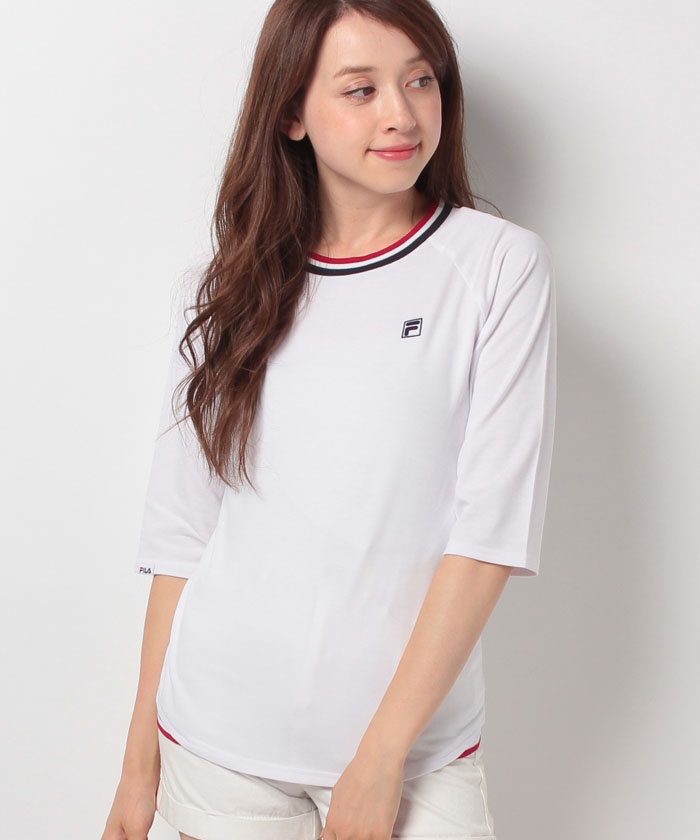 【セール】FILA【LADY’S】T/Cベア天7分袖Tシャツ(500480214) | フィラ(FILA) - MAGASEEK