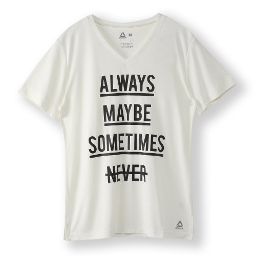【Reebok公式通販】【中村アン着用モデル】ヨガ エコピュアメッセージTシャツ[ETX69]｜ヨガウェア/ヨガアイテム Tシャツ｜リーボック オンラインショップ