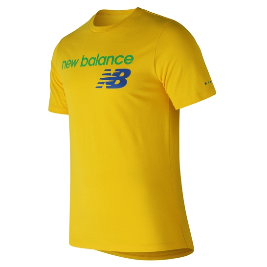 NBアスレチックTシャツ(ATY アトミックイェル): アパレル【NB公式】ニューバランス | New Balance【公式通販】