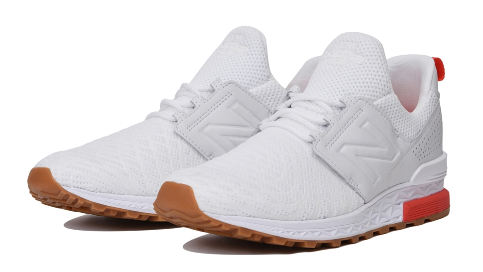 MS574D FP(WHITE/FLAME): シューズ【NB公式】ニューバランス | New Balance【公式通販】