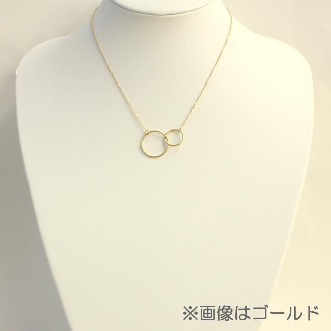 ペニーレ・コリドン　ダブルプレーンネックレス（シルバー）n-224s/PERNILLE CORYDON