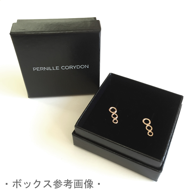 ペニーレ・コリドン　スモールマルチコインピアス（ゴールド）e-221gp/PERNILLE CORYDON