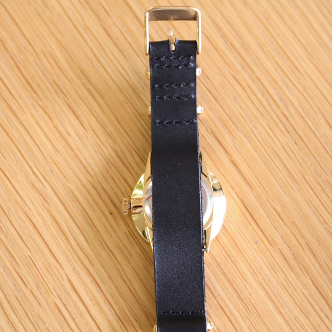 CHEAPO チーポ/HAROLD mini GOLD(レザーベルト/black）14228EE/watch 腕時計