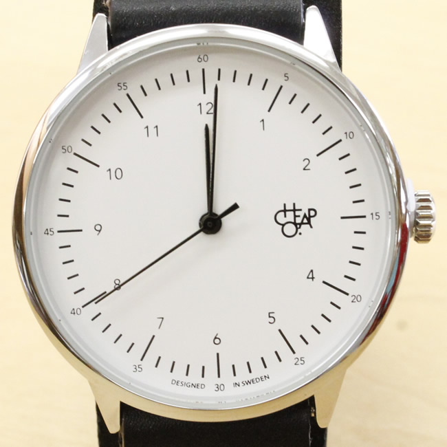CHEAPO チーポ/ HAROLD mini BLACK(レザーベルト/black）14228BB/watch 腕時計