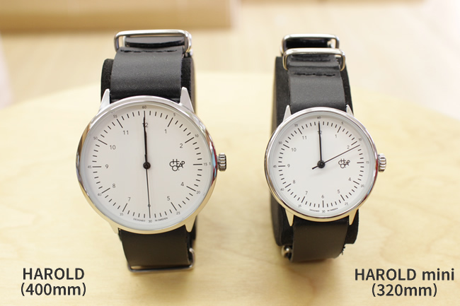 CHEAPO チーポ/ HAROLD mini BLACK(レザーベルト/black）14228BB/watch 腕時計