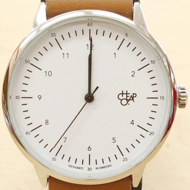 CHEAPO チーポ/HAROLD mini BROWN(レザーベルト/brown）14228AA/watch 腕時計
